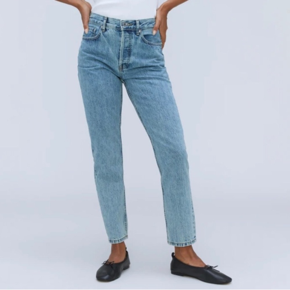 Everlane 90s Cheeky Jeans - Sunbleached Blue - 25
